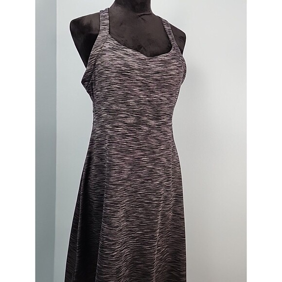 Mondetta Womens Large Racerback Tennis Dress w/ Built in Bra Pickleball Outdoor - Picture 2 of 12